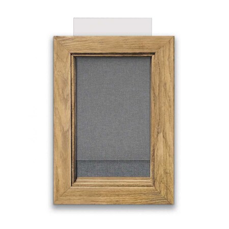 United Visual Products Indoor Enclosed Combo Board, 72"x36", Black Frame/Blue & Ultramarine UVCB7236B-BLUE-ULTMAR